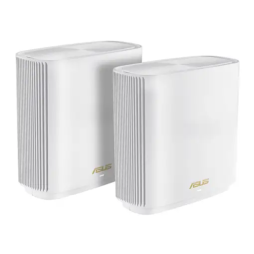 ASUS ZenWiFi AX (XT9) AX7800 1er Pack Weiß Tribanda (2,4 GHz/5 GHz/5 GHz) Wi-Fi 6