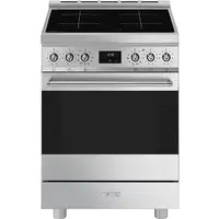 Smeg Symphony C6IPXM2 cocina Cocina independiente Eléctrico Con placa de inducción