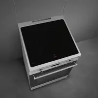 Smeg Symphony C6IMXT2 cocina Cocina independiente Eléctrico Con placa de inducción