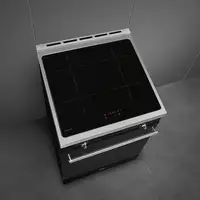 Smeg C6IPBLT2 cocina Cocina independiente Eléctrico Con placa de inducción Negro,