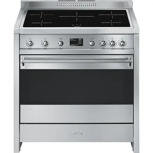 Smeg A1PYID-9 cocina Cocina independiente Eléctrico Con placa de inducción Acero i