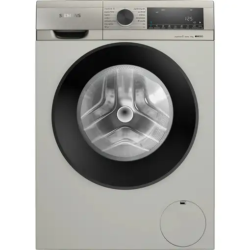 Siemens iQ500 WG56G2ZXES lavadora Carga frontal 10 kg 1600 RPM Acero