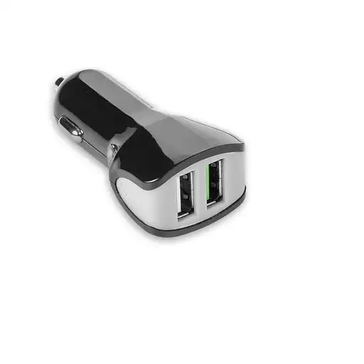 Celly CC2USBTURBOBK cargador de dispositivo móvil Smartphone, Tableta Negro, Gris