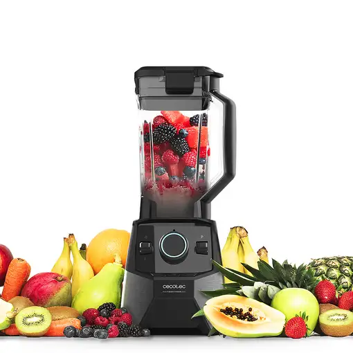 Cecotec Power Black Titanium 2000 Pro 2,1 L Batidora de vaso 2000 W Negro