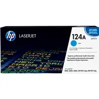 HP Cartucho de tóner original LaserJet 124A cian