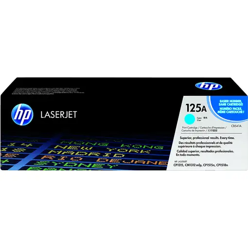 HP Cartucho de tóner original LaserJet 125A cian