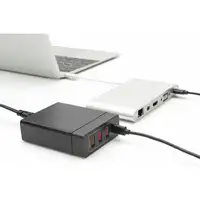Digitus Adaptador USB universal de 4 puertos, USB Type-C™