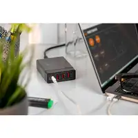 Digitus Adaptador USB universal de 4 puertos, USB Type-C™