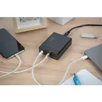 Digitus Adaptador USB universal de 4 puertos, USB Type-C™