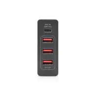Digitus Adaptador USB universal de 4 puertos, USB Type-C™