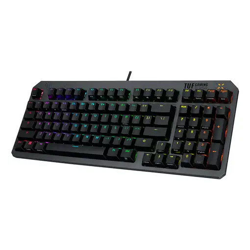 ASUS TUF Gaming K3 Gen II teclado Juego USB QWERTY Negro