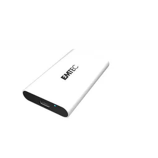 Emtec X210G 500 GB USB Tipo C 3.2 Gen 2 (3.1 Gen 2) Negro, Blanco