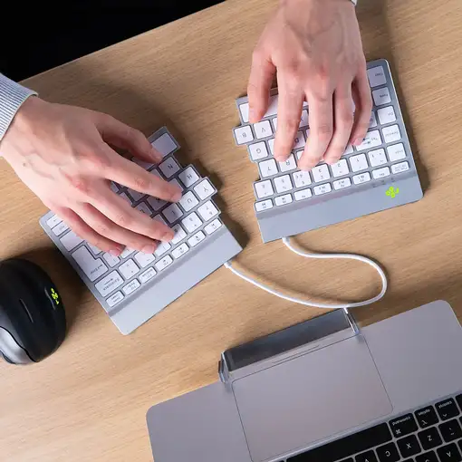R-Go Tools Teclado ergonómico R-Go Split Break con software de pausa, teclado divi