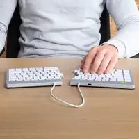 R-Go Tools Teclado ergonómico R-Go Split Break con software de pausa, teclado divi