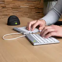 R-Go Tools Teclado ergonómico R-Go Split Break con software de pausa, teclado divi