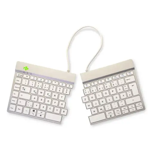 R-Go Tools Teclado ergonómico R-Go Split Break con software de pausa, teclado divi