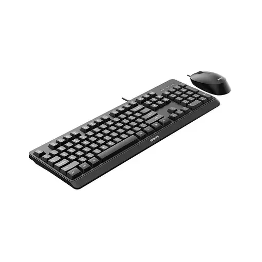 Philips 2000 series SPT6207BL/16 teclado Ratón incluido Universal USB QWERTY Inglé