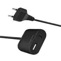 LogiLink PA0256 cargador de dispositivo móvil Universal Negro Corriente alterna In