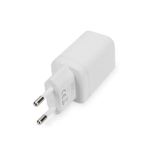 Digitus Cargador USB de 1 puerto USB-A/1 puerto USB-C, 30W