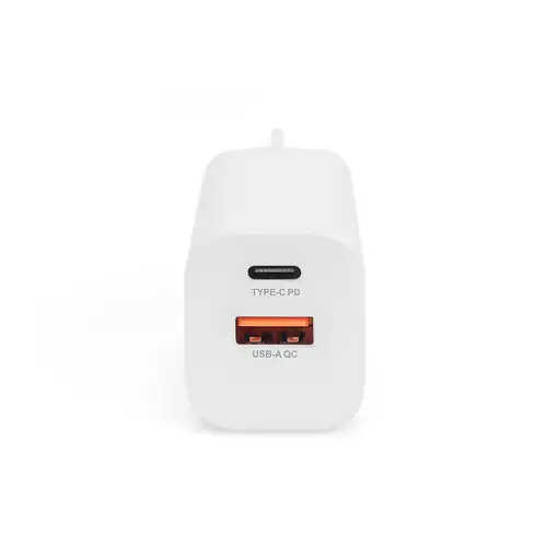 Digitus Cargador USB de 1 puerto USB-A/1 puerto USB-C, 30W