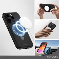 4smarts Defend Case funda para teléfono móvil 17 cm (6.7'') Carcasa rígida Negro
