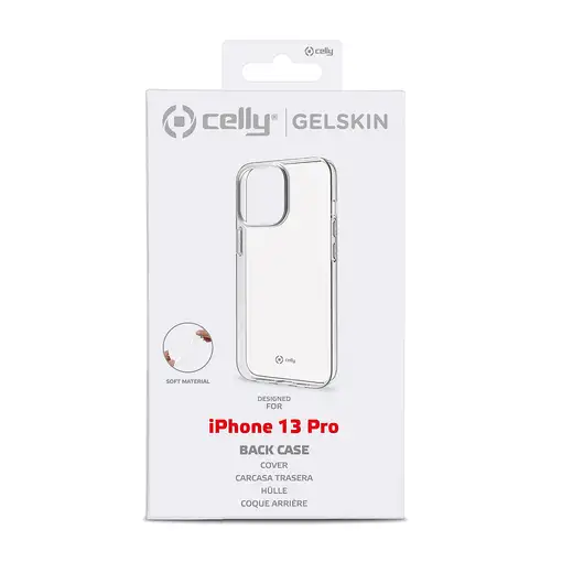 Celly GELSKIN Apple iPhone 13 Pro funda para teléfono móvil 15,5 cm (6.1'') Transpa