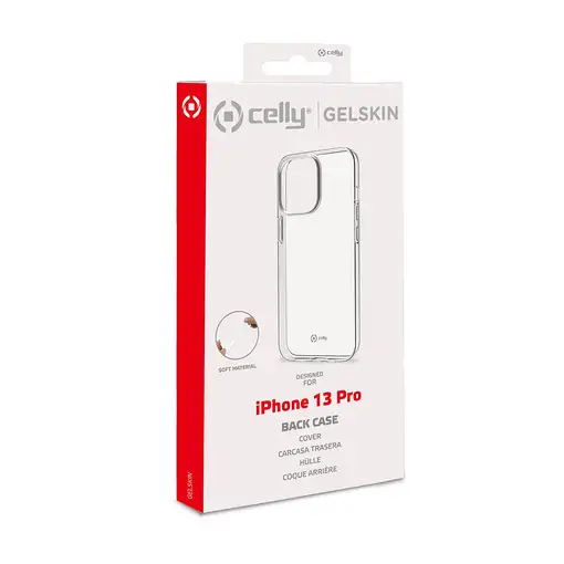 Celly GELSKIN Apple iPhone 13 Pro funda para teléfono móvil 15,5 cm (6.1'') Transpa