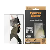 PanzerGlass ® Screen Protector Samsung Galaxy S24 Ultra | Ultra-Wide Fit w. EasyAl