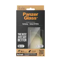 PanzerGlass ® Screen Protector Samsung Galaxy S24 Ultra | Ultra-Wide Fit w. EasyAl