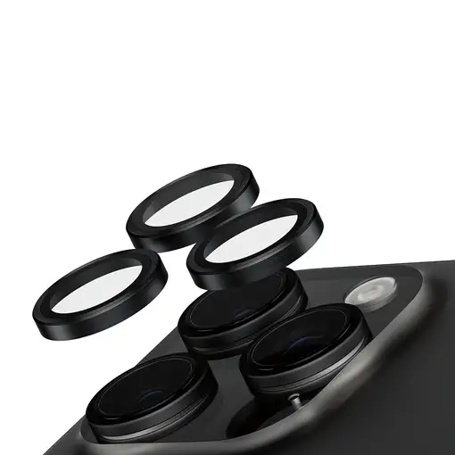 PanzerGlass SAFE. by ® Camera Lens Protector Black iPhone iPhone 16 Pro | 16 Pro M