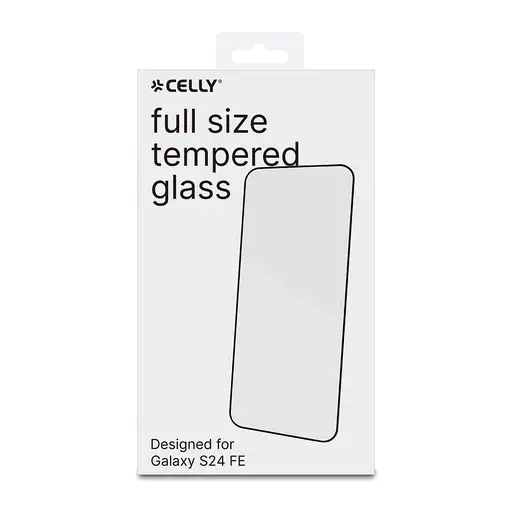 Celly FULLGLASS1106BK protector de pantalla o trasero para teléfono móvil Samsung
