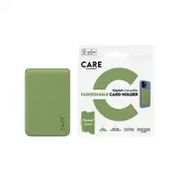 PanzerGlass CARE by ® Fashionable Card Holder Green iPhone funda para teléfono móv