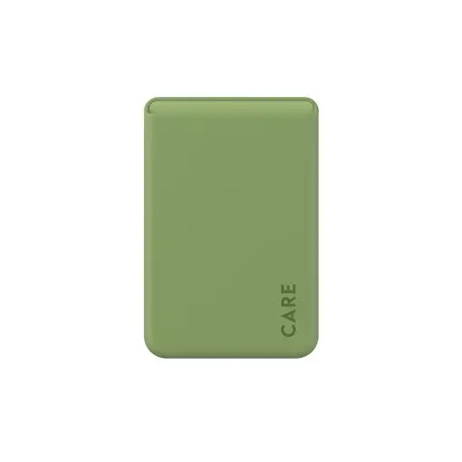 PanzerGlass CARE by ® Fashionable Card Holder Green iPhone funda para teléfono móv