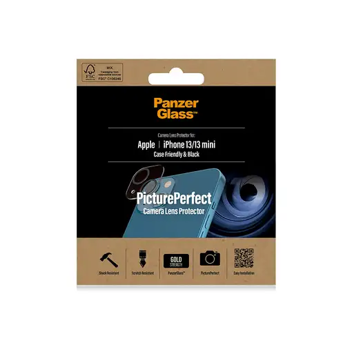 PanzerGlass ® PicturePerfect Camera Lens Protector iPhone 13 | Mini Protector de p