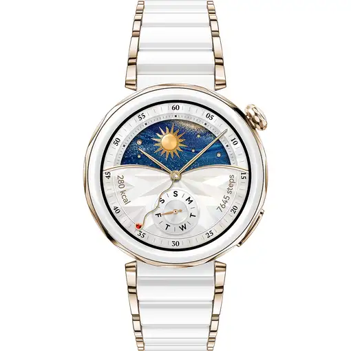 Huawei WATCH GT5 Pro 42mm 3,35 cm (1.32") AMOLED Digital 466 x 466 Pixeles Blanco