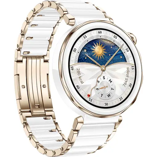 Huawei WATCH GT5 Pro 42mm 3,35 cm (1.32") AMOLED Digital 466 x 466 Pixeles Blanco