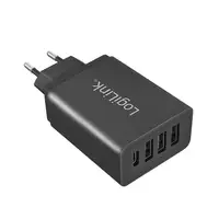 LogiLink PA0221 cargador de dispositivo móvil Universal Negro Corriente alterna Ca