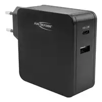 Ansmann 247PD Universal Negro Corriente alterna Carga rápida Interior