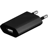 Goobay 44949 cargador de dispositivo móvil Universal Negro Corriente alterna Inter