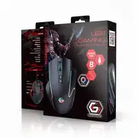 Gembird MUSG-RAGNAR-RX300 ratón Juego mano derecha USB tipo A 12000 DPI