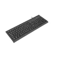 NATEC NKL-2052 teclado Oficina USB QWERTY Español Negro