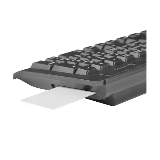 NATEC NKL-2052 teclado Oficina USB QWERTY Español Negro