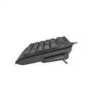 NATEC NKL-2052 teclado Oficina USB QWERTY Español Negro