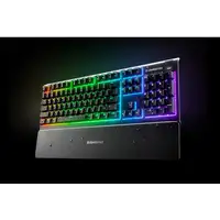 Steelseries APEX 3 teclado Juego USB QWERTY Portugués Negro