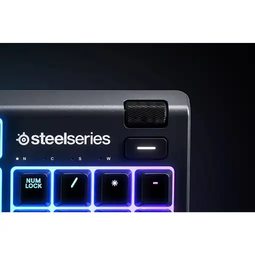Steelseries APEX 3 teclado Juego USB QWERTY Portugués Negro