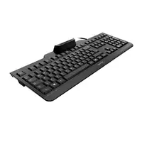 CHERRY JK-A0400BE-2 teclado Oficina USB Belga Negro
