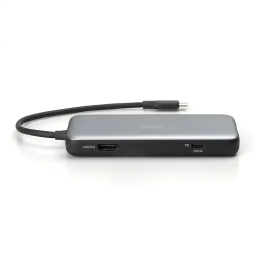 Digitus Estación de acoplamiento USB-C, 7 puertos