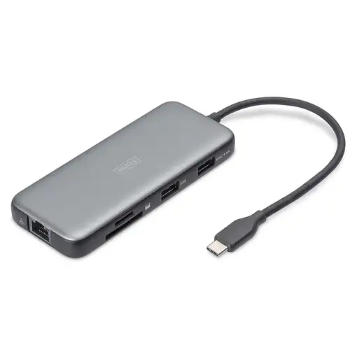 Digitus Estación de acoplamiento USB-C, 7 puertos
