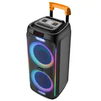 Denver TSP-456 Altavoz para fiestas Negro 60 W