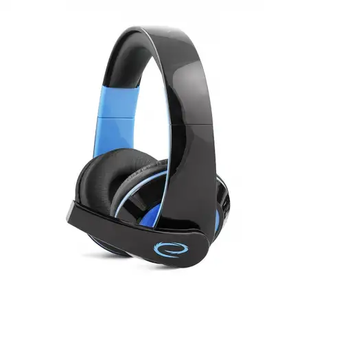 Esperanza EGH300B Auriculares Alámbrico Diadema Juego Negro, Azul
